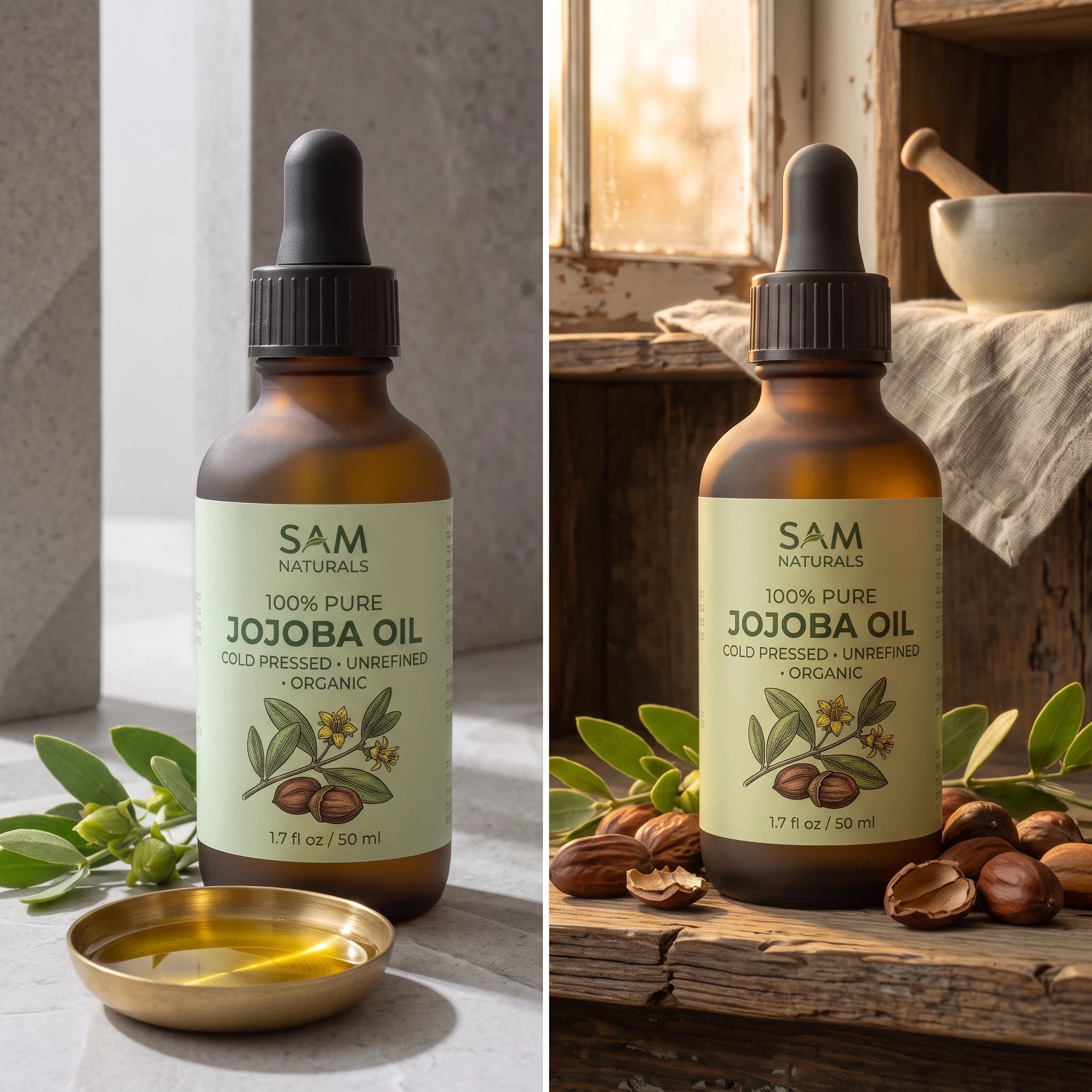 SAM Naturals Jojoba Essential Oil