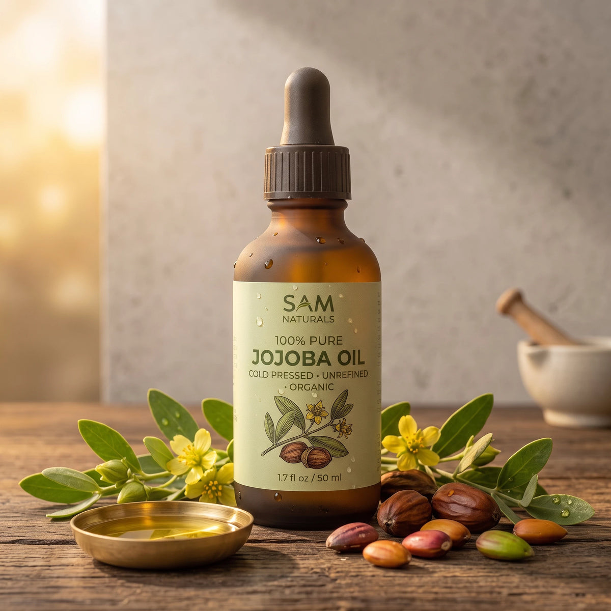 SAM Naturals Jojoba Essential Oil
