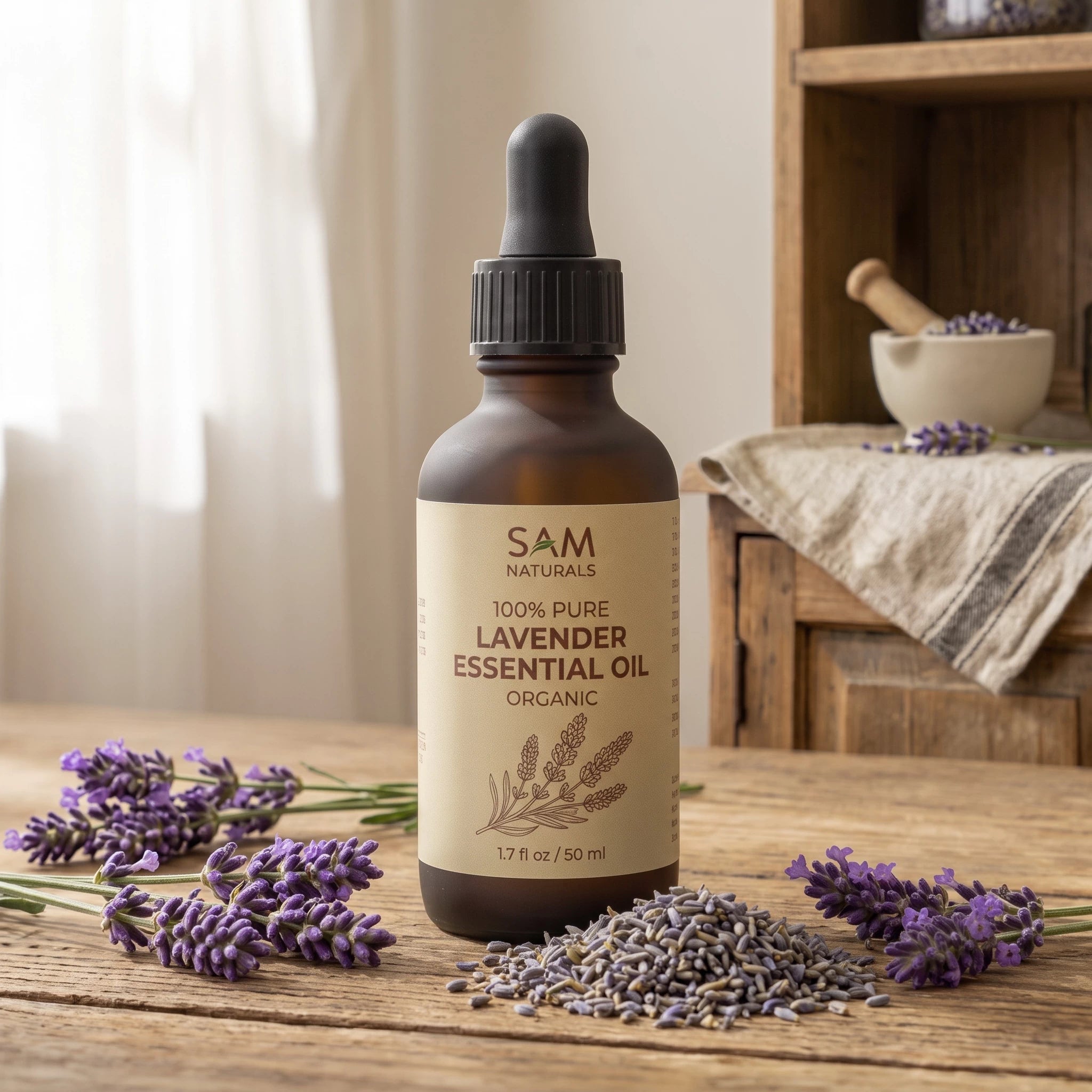 SAM Naturals Lavender Essential Oil