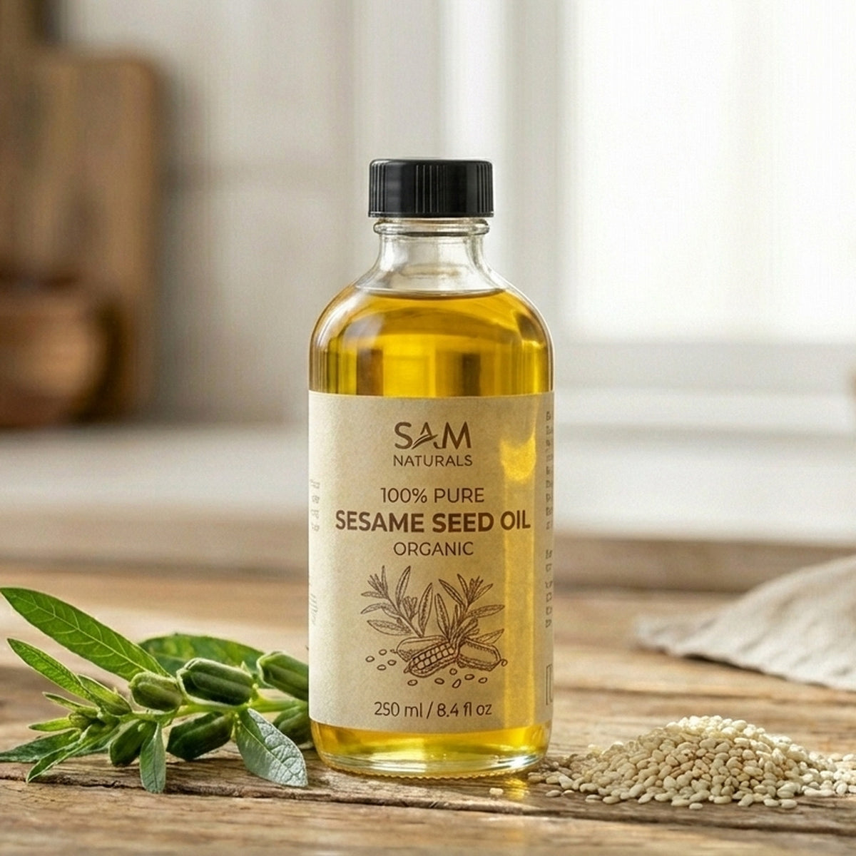 SAM Naturals Seasame Seeds Oil